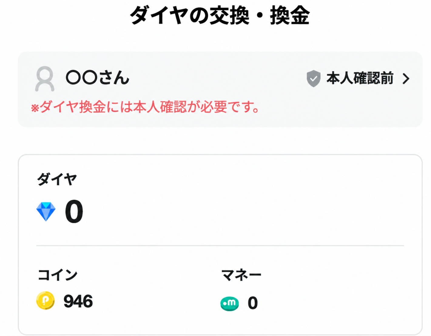 ダイヤ交換画面